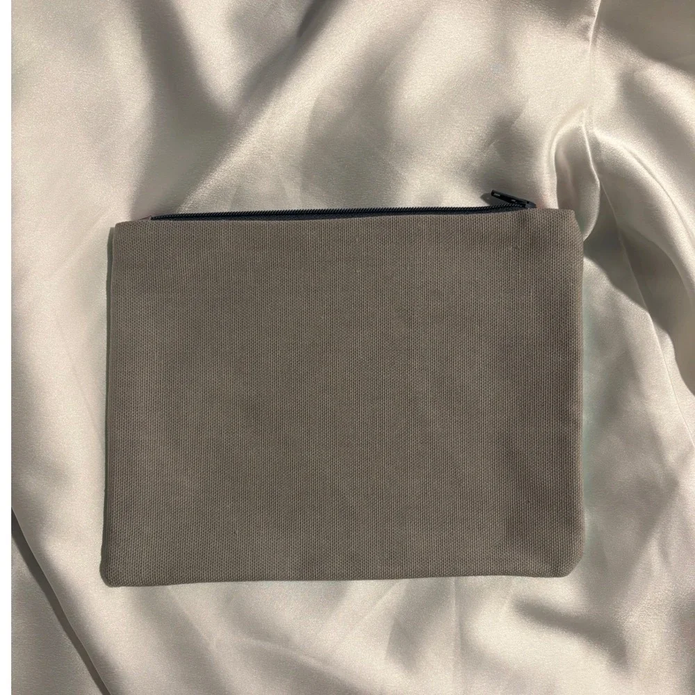 Beach Quote Zipper Pouch Cosmetic‎ Bag Aqua Travel Makeup Bag